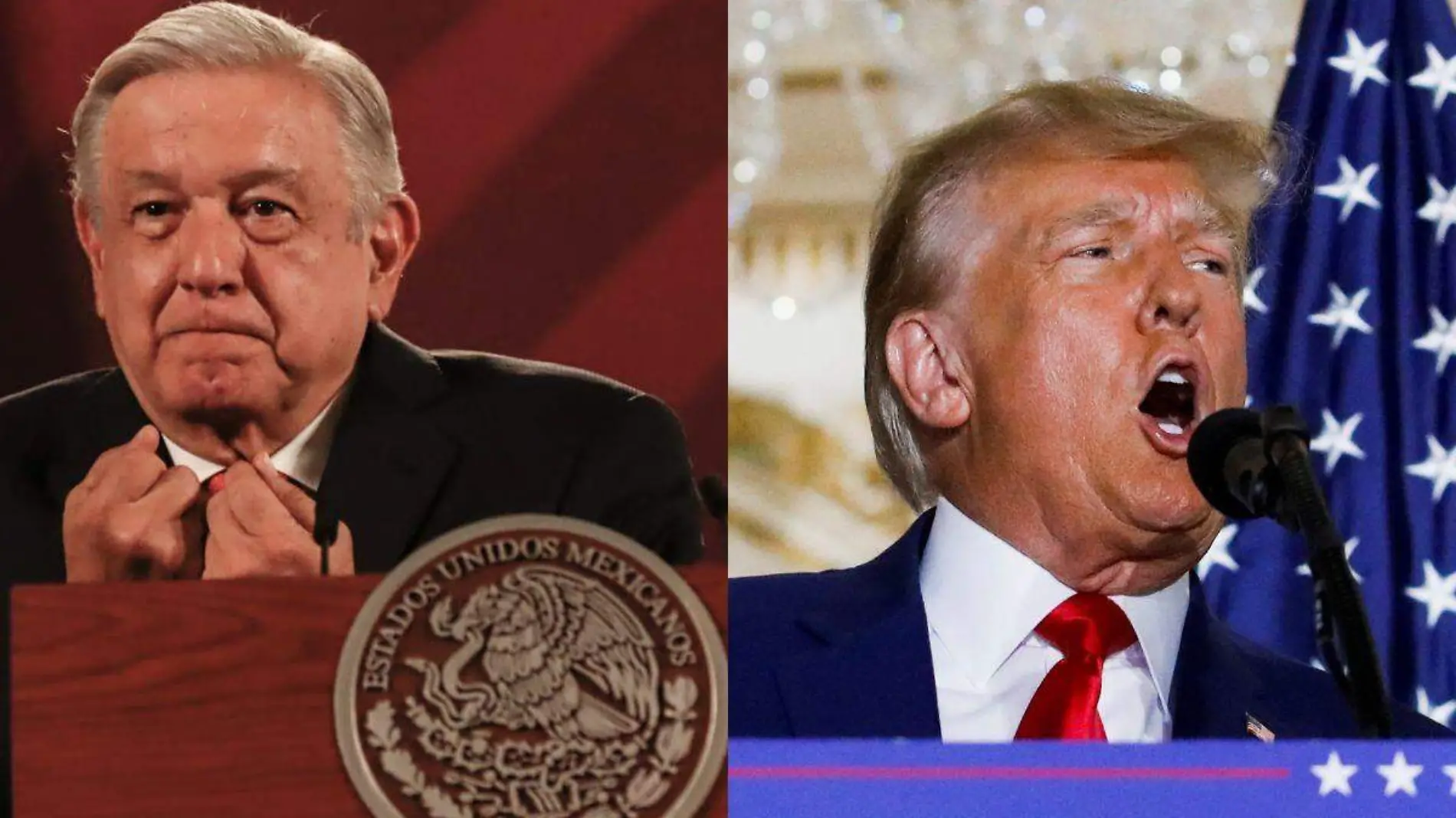 AMLO desaprueba proceso judicial contra Trump No estoy de acuerdo